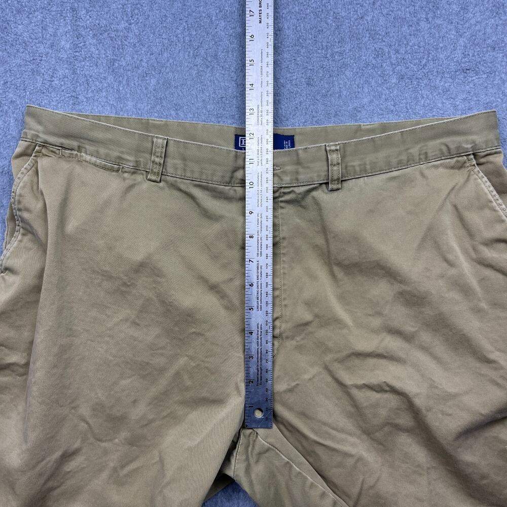 polo ralph lauren shorts mens 40 khaki cotton flat front - Picture 10 of 10